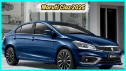Maruti Ciaz 2025 का धमाकेदार लॉन्च – स्मार्ट फीचर्स और प्रीमियम लुक, बजट में!