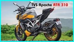 TVS Apache RTR 310: आक्रामक डिज़ाइन और अत्याधुनिक तकनीक का शानदार संगम
